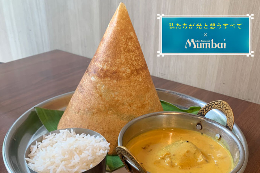 魚のカレーとドーサ